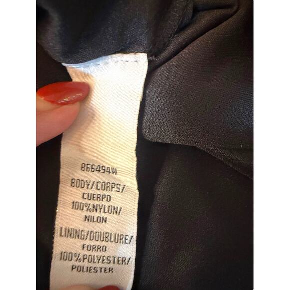 JS Collection Navy Embroidery Beaded Dress - Size 16W - Picture 11 of 16